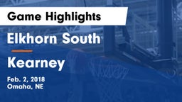 Elkhorn South  vs Kearney  Game Highlights - Feb. 2, 2018