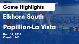 Elkhorn South  vs Papillion-La Vista  Game Highlights - Dec. 14, 2018