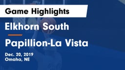 Elkhorn South  vs Papillion-La Vista  Game Highlights - Dec. 20, 2019