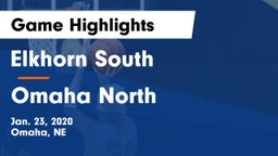 Elkhorn South  vs Omaha North  Game Highlights - Jan. 23, 2020