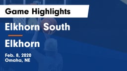 Elkhorn South  vs Elkhorn  Game Highlights - Feb. 8, 2020