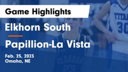 Elkhorn South  vs Papillion-La Vista  Game Highlights - Feb. 25, 2023