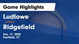 Ludlowe  vs Ridgefield  Game Highlights - Jan. 17, 2020