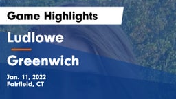 Ludlowe  vs Greenwich  Game Highlights - Jan. 11, 2022