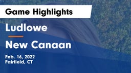 Ludlowe  vs New Canaan Game Highlights - Feb. 16, 2022