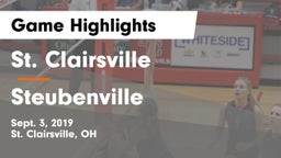 St. Clairsville  vs Steubenville  Game Highlights - Sept. 3, 2019