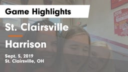St. Clairsville  vs Harrison  Game Highlights - Sept. 5, 2019