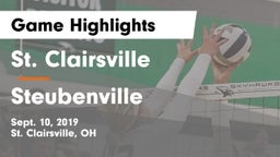 St. Clairsville  vs Steubenville  Game Highlights - Sept. 10, 2019