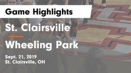 St. Clairsville  vs Wheeling Park Game Highlights - Sept. 21, 2019