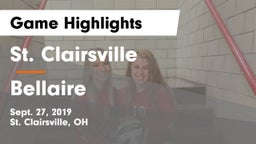 St. Clairsville  vs Bellaire  Game Highlights - Sept. 27, 2019