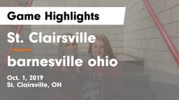 St. Clairsville  vs barnesville ohio Game Highlights - Oct. 1, 2019