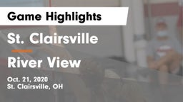 St. Clairsville  vs River View  Game Highlights - Oct. 21, 2020