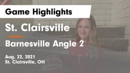 St. Clairsville  vs Barnesville   Angle 2 Game Highlights - Aug. 22, 2021