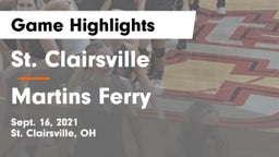 St. Clairsville  vs Martins Ferry  Game Highlights - Sept. 16, 2021