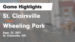 St. Clairsville  vs Wheeling Park Game Highlights - Sept. 22, 2021
