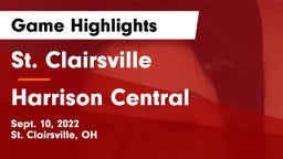 St. Clairsville  vs Harrison Central  Game Highlights - Sept. 10, 2022