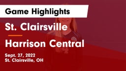 St. Clairsville  vs Harrison Central  Game Highlights - Sept. 27, 2022