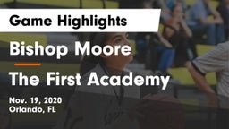 Bishop Moore  vs The First Academy Game Highlights - Nov. 19, 2020