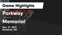 Parkway  vs Memorial  Game Highlights - Dec. 21, 2019