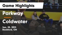 Parkway  vs Coldwater  Game Highlights - Jan. 20, 2023