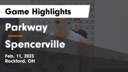 Parkway  vs Spencerville  Game Highlights - Feb. 11, 2023