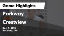 Parkway  vs Crestview  Game Highlights - Dec. 9, 2023