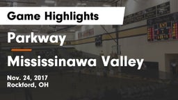 Parkway  vs Mississinawa Valley  Game Highlights - Nov. 24, 2017