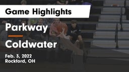 Parkway  vs Coldwater  Game Highlights - Feb. 3, 2022