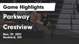 Parkway  vs Crestview  Game Highlights - Nov. 29, 2022