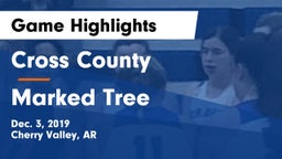 Cross County  vs Marked Tree Game Highlights - Dec. 3, 2019