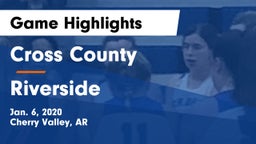 Cross County  vs Riverside  Game Highlights - Jan. 6, 2020