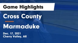 Cross County  vs Marmaduke  Game Highlights - Dec. 17, 2021