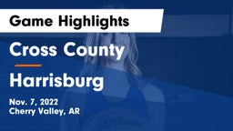 Cross County  vs Harrisburg  Game Highlights - Nov. 7, 2022