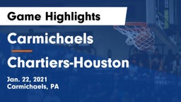 Carmichaels  vs Chartiers-Houston  Game Highlights - Jan. 22, 2021