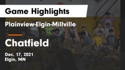 Plainview-Elgin-Millville  vs Chatfield  Game Highlights - Dec. 17, 2021