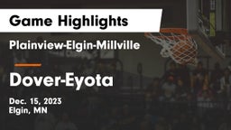 Plainview-Elgin-Millville  vs Dover-Eyota  Game Highlights - Dec. 15, 2023