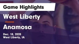 West Liberty  vs Anamosa  Game Highlights - Dec. 18, 2020