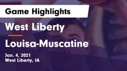 West Liberty  vs Louisa-Muscatine  Game Highlights - Jan. 4, 2021