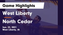 West Liberty  vs North Cedar  Game Highlights - Jan. 22, 2021