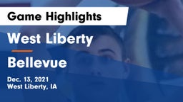 West Liberty  vs Bellevue  Game Highlights - Dec. 13, 2021
