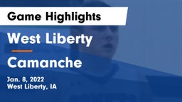West Liberty  vs Camanche  Game Highlights - Jan. 8, 2022
