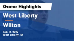 West Liberty  vs Wilton  Game Highlights - Feb. 8, 2022
