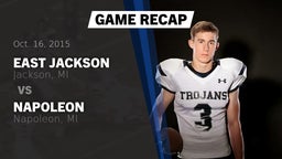 Recap: East Jackson  vs. Napoleon  2015