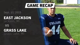Recap: East Jackson  vs. Grass Lake  2015