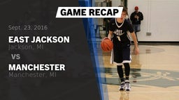 Recap: East Jackson  vs. Manchester  2016