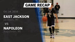 Recap: East Jackson  vs. Napoleon  2016