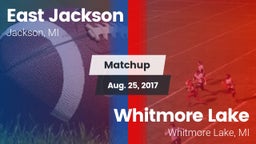 Matchup: East Jackson High vs. Whitmore Lake  2017