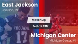 Matchup: East Jackson High vs. Michigan Center  2017