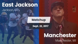 Matchup: East Jackson High vs. Manchester  2017