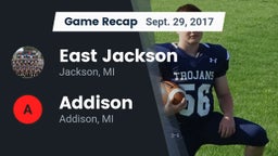 Recap: East Jackson  vs. Addison  2017